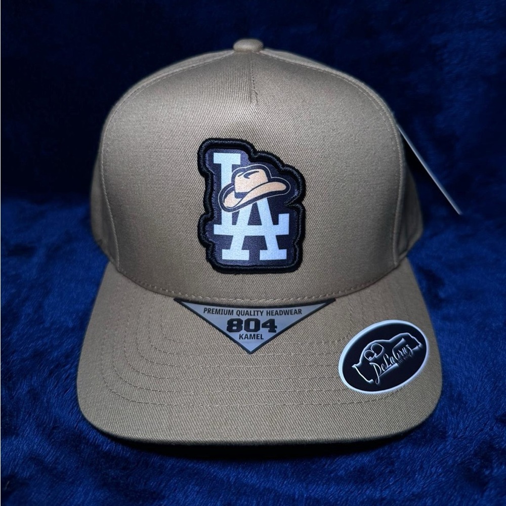 Brown LA hat